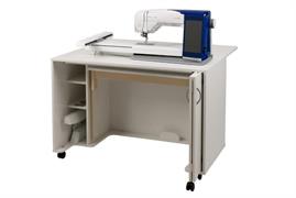 Compact Electric Lift Cabinet for Large Sewing Machines