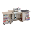 TAILORMADE - Gemini Duo Sewing Cabinet - Grey Oak