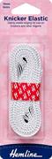 HEMLINE HANGSELL - Elastic Knicker 15mm x 3m - white