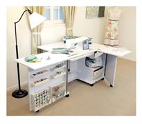 TAILORMADE - Sewing Cabinet Eclipse Mk2 - Right Hand Leaf - white