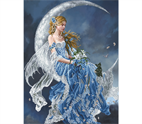 DIAMOND DOTZ - Wind Moon - 52 x 62cm (20.5 x 24.4in)