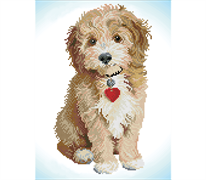 DIAMOND DOTZ - Lovely Boy - 32 x 42cm  (12.6 x 16.5in)