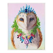 DIAMOND DOTZ - Bohemian Owl - 51 x 41cm 