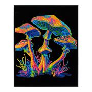 DIAMOND DOTZ - Neon Mushroom - 35.5 x 45.7cm