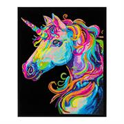 DIAMOND DOTZ - Neon Unicorn - 35.5 x 45.7cm