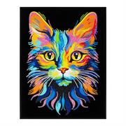 DIAMOND DOTZ - Neon Cat - 35.5 x 45.7cm