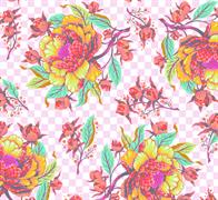 Tula Pink Untamed - Peony for your Thoughts - LUNAR