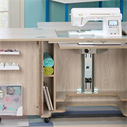 TAILORMADE - GE6 Electric Sewing Cabinet (Fully Assembled) - Grey Oak