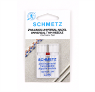 Schmetz - Machine Needle - Universal Twin Needle Size-2.0/80