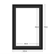 DIAMOND DOTZ - Aperture:66 X 90Cm Black/Black