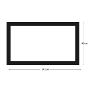 DIAMOND DOTZ - Aperture:No Mat - inside frame:142 x 47cm